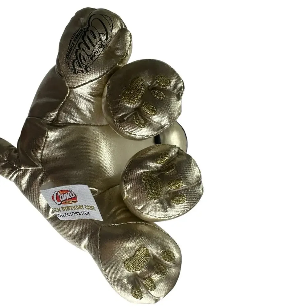 Raising Canes Limited Edition 28th Golden Birthday Plush With Tag